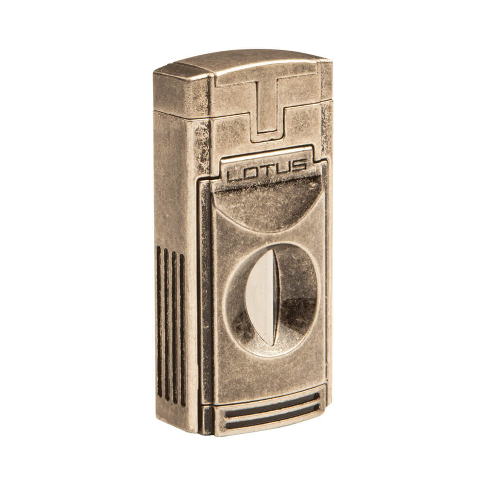 Duke Lighter w/ Pewter Serrated V-Cut, , cigars